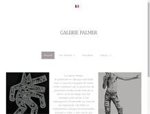 Tablet Screenshot of galeriepalmer.com